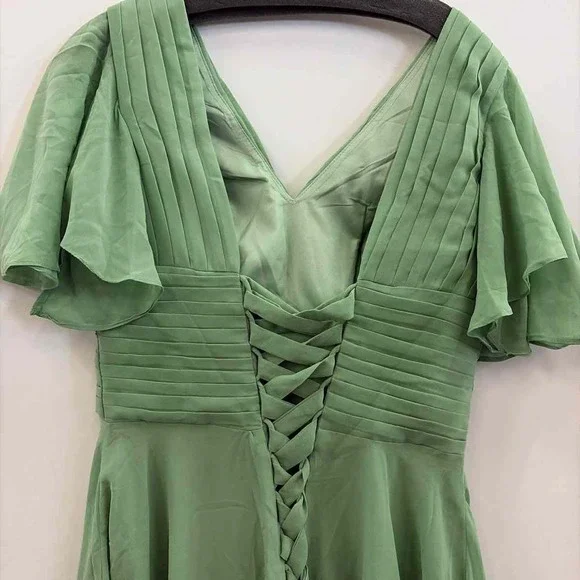 Fashion Size M Green Used Dress - Picture 4 of 5
